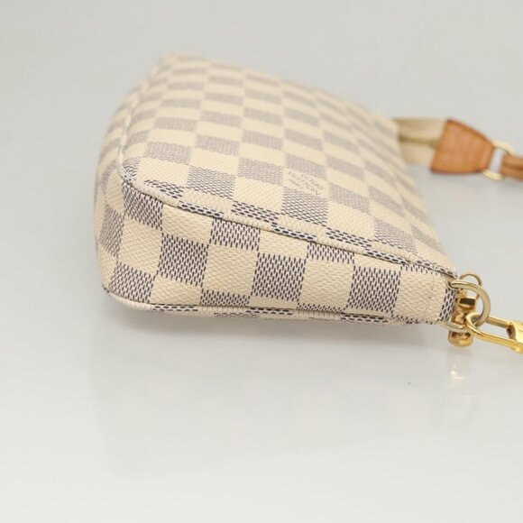 LOUIS VUITTON Damier Azur Pochette Accessoires Pouch LV Auth - Picture 5 of 16